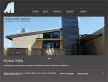 Tablet Screenshot of modulusdesign.com